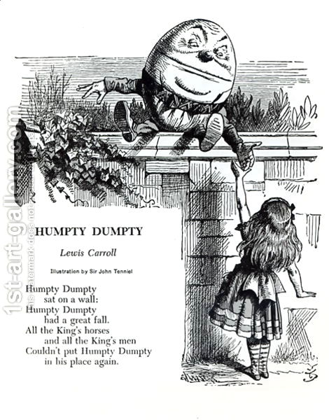 Humpty-Dumpty,-Illustration-For-The-Nursery-Rhyme-By-Lewis-Carroll-1832-98